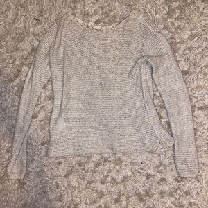 Cream sweater